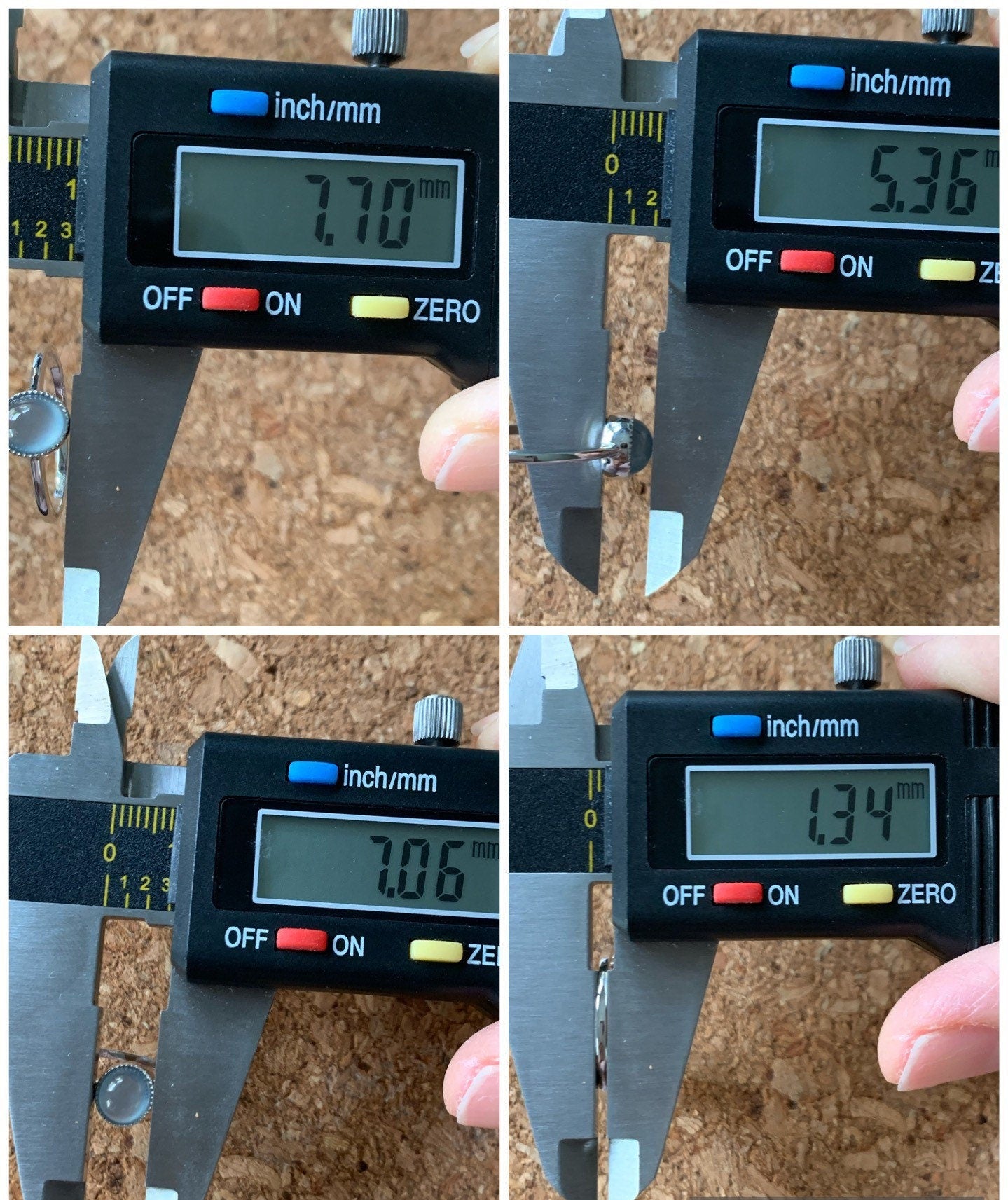 Certified Natural Guatemalan Premium Highly Translucent Icy Blue Jadeite Solitaire Ring 18K White Gold Size 7 天然冰危蓝水起光翡翠镶嵌戒指 1073