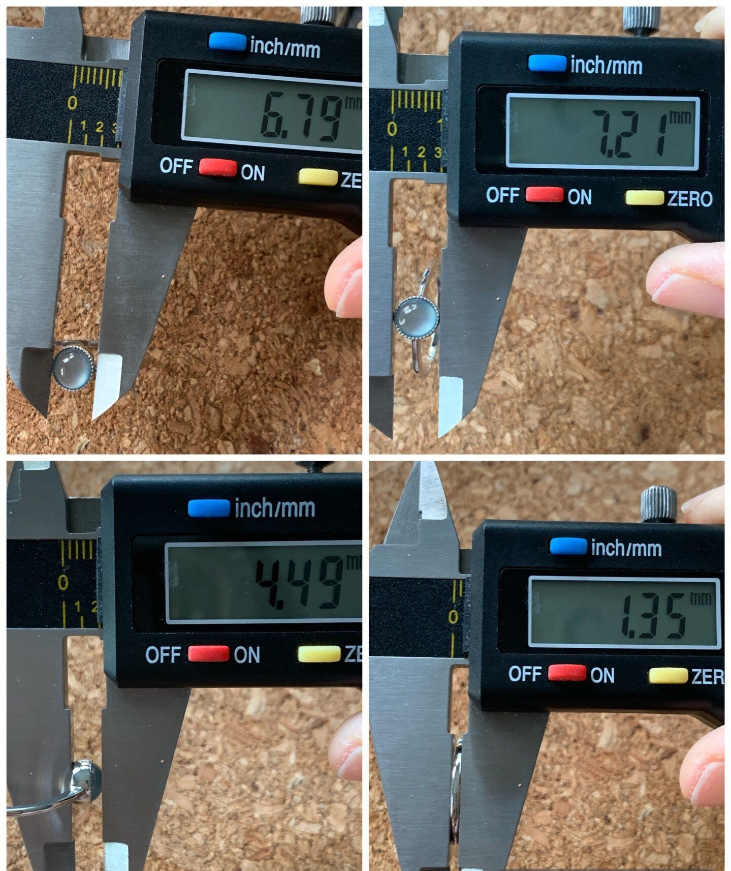 Certified Natural Guatemalan Premium Highly Translucent Icy Blue Jadeite Solitaire Ring 18K White Gold Size 7 天然冰危蓝水起光翡翠镶嵌戒指 1071