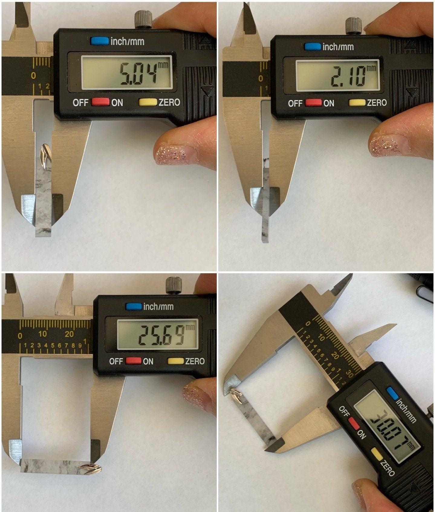 Certified Natural Burmese Icy Highly Translucent Wuji Jadeite Elongated Rectangle Pendant 18K White Gold Leaf Bail 天然缅甸老种冰乌鸡翡翠树叶款镶嵌吊坠 7068