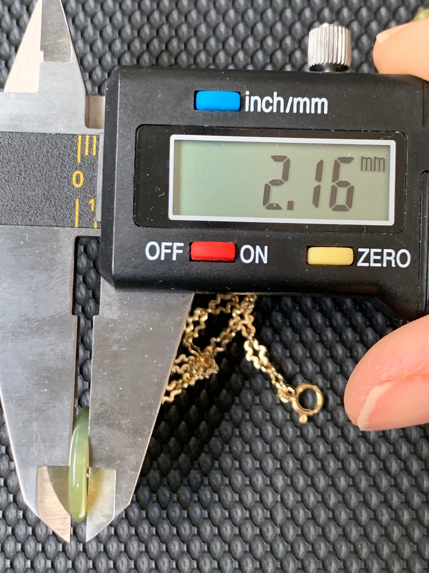Natural Guatemalan Icy Translucent Light Yellow Jadeite Ping An Kou Bracelet 14K Gold Plated Adjustable up to 6.75” 天然冰危黄翡翠平安扣14K包金手链