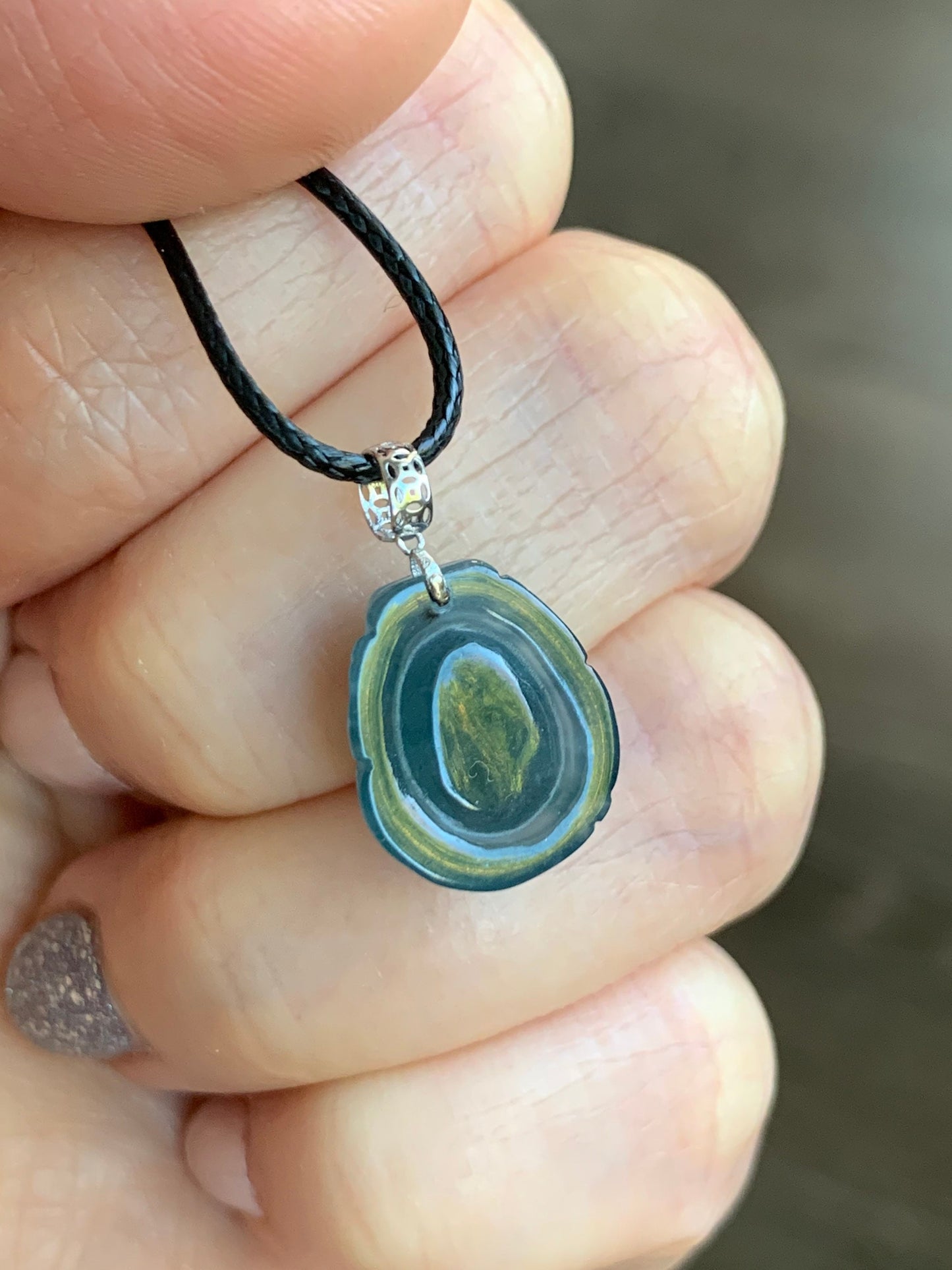 PETITE Natural Guatemalan Icy Translucent & Gelatinous Rich Blue Jadeite Pudgy Pixiu Pendant 18K White Gold Bail 天然老种冰危蓝起胶翡翠貔貅K金吊坠 PX0215