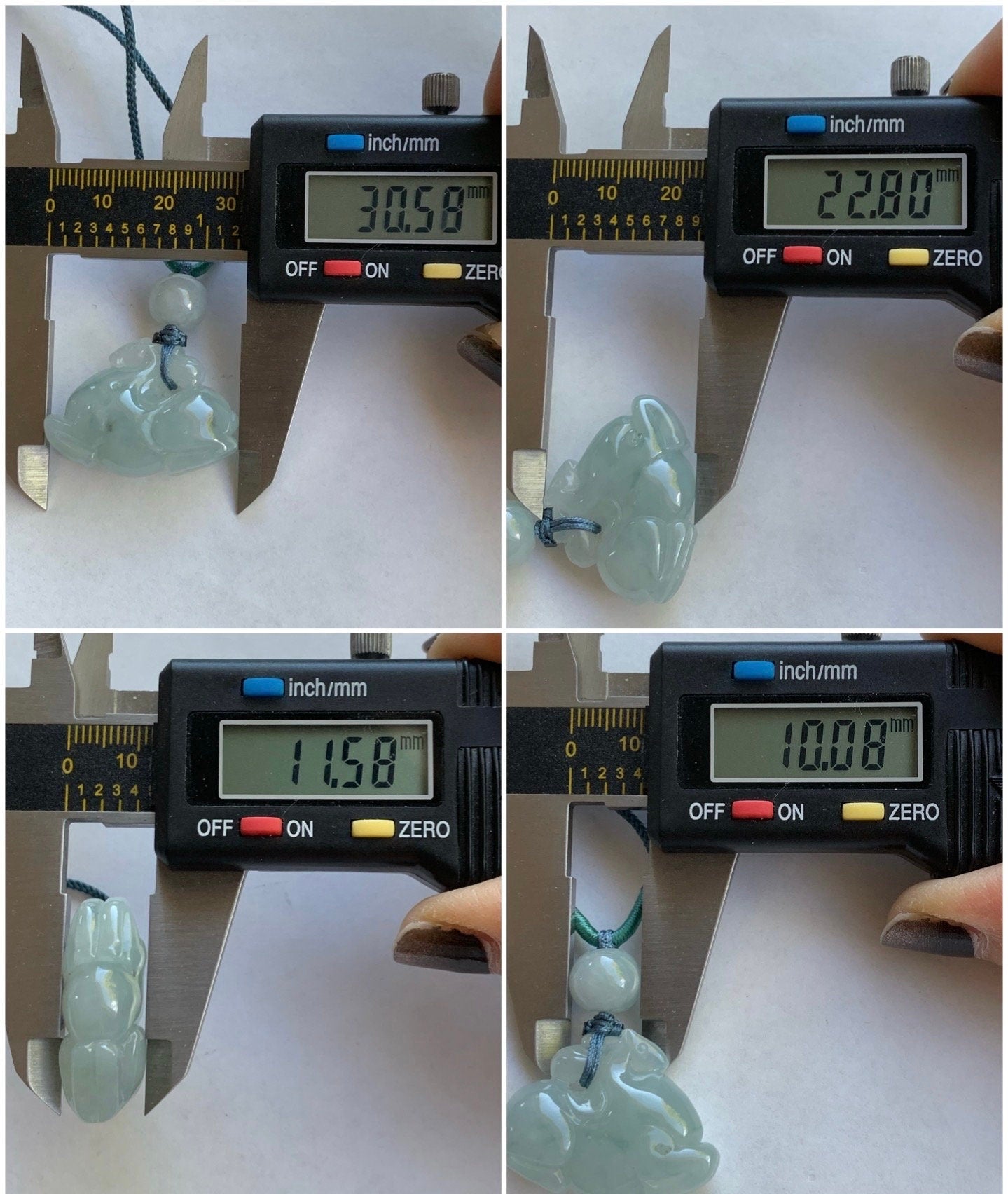 Stunning Natural Burmese Grade A Icy Translucent Gelatinous Sky Blue Jadeite Pendant Carved Tang Horse Rope Necklace 天然缅甸冰胶天空蓝翡翠唐马挂件