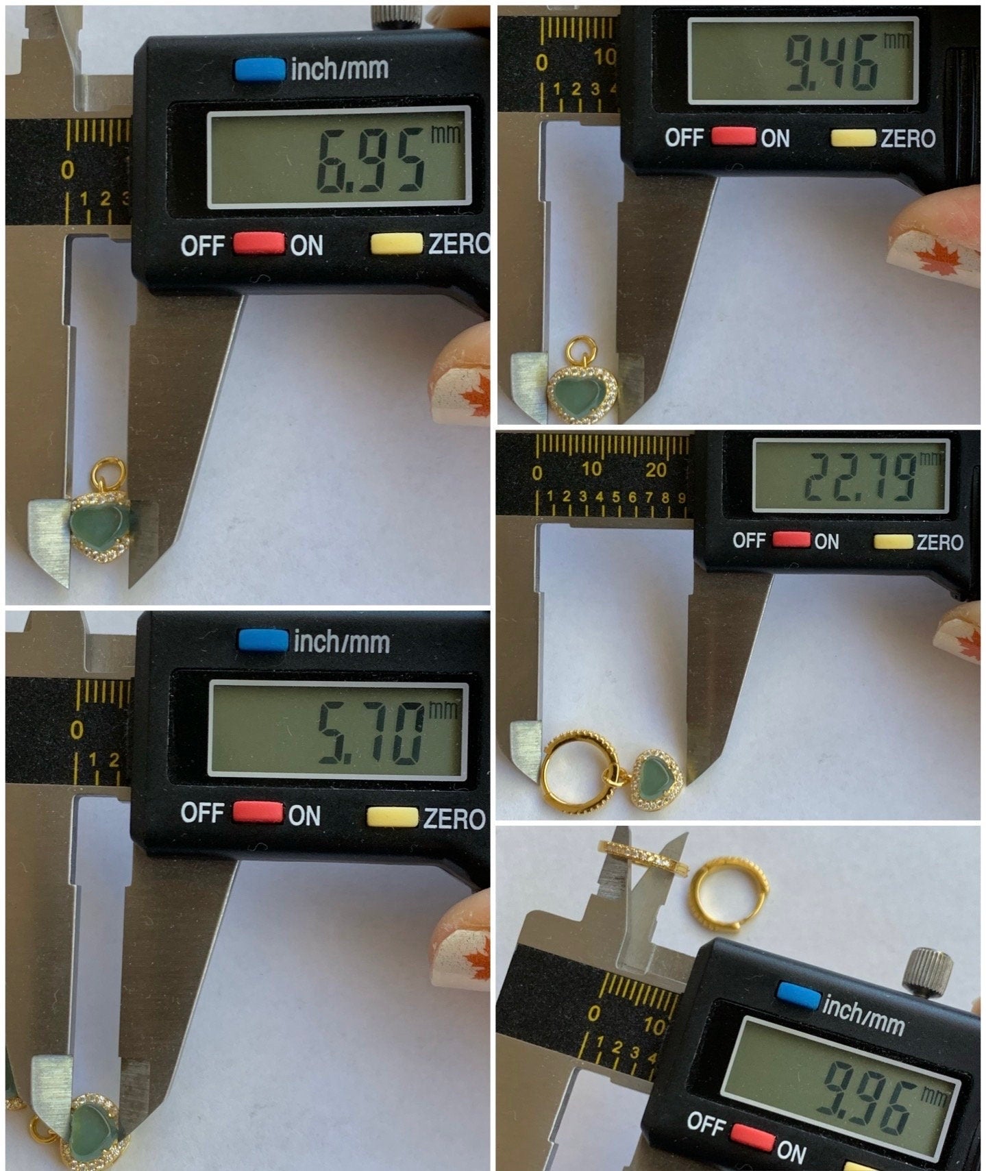 Natural Guatemalan Icy Translucent Light Teal Blue Jadeite Faceted Hearts Hoop Huggie Earrings Sterling Silver Gold Finish 天然冰危蓝翡翠爱心切割面银镶耳包