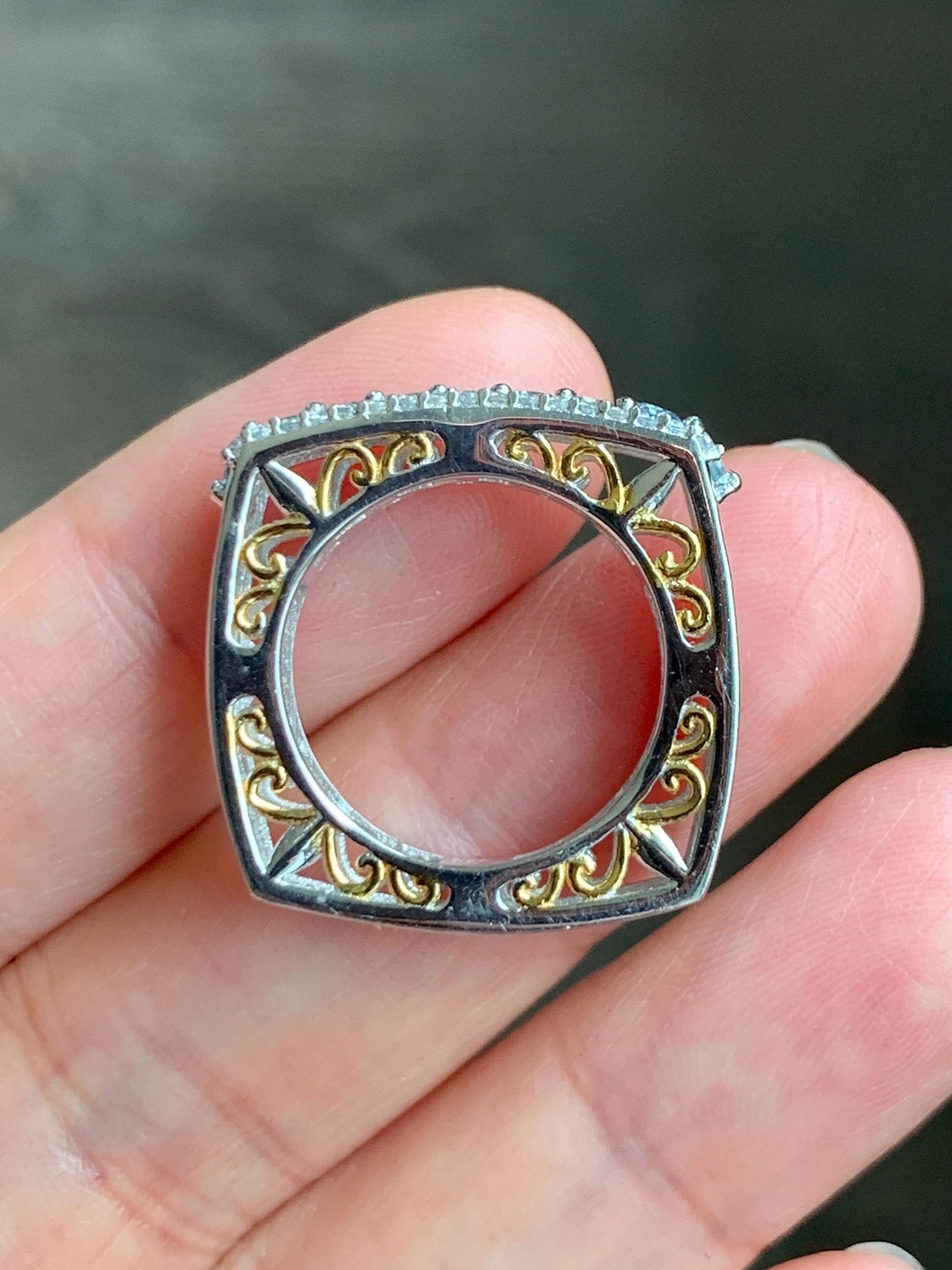 Natural Genuine Ceylon Blue Sapphire Untreated Blue Sapphire Band Ring Euro Shank S925 Sterling Silver Size 6 US 5g Sapphire Band CBS129