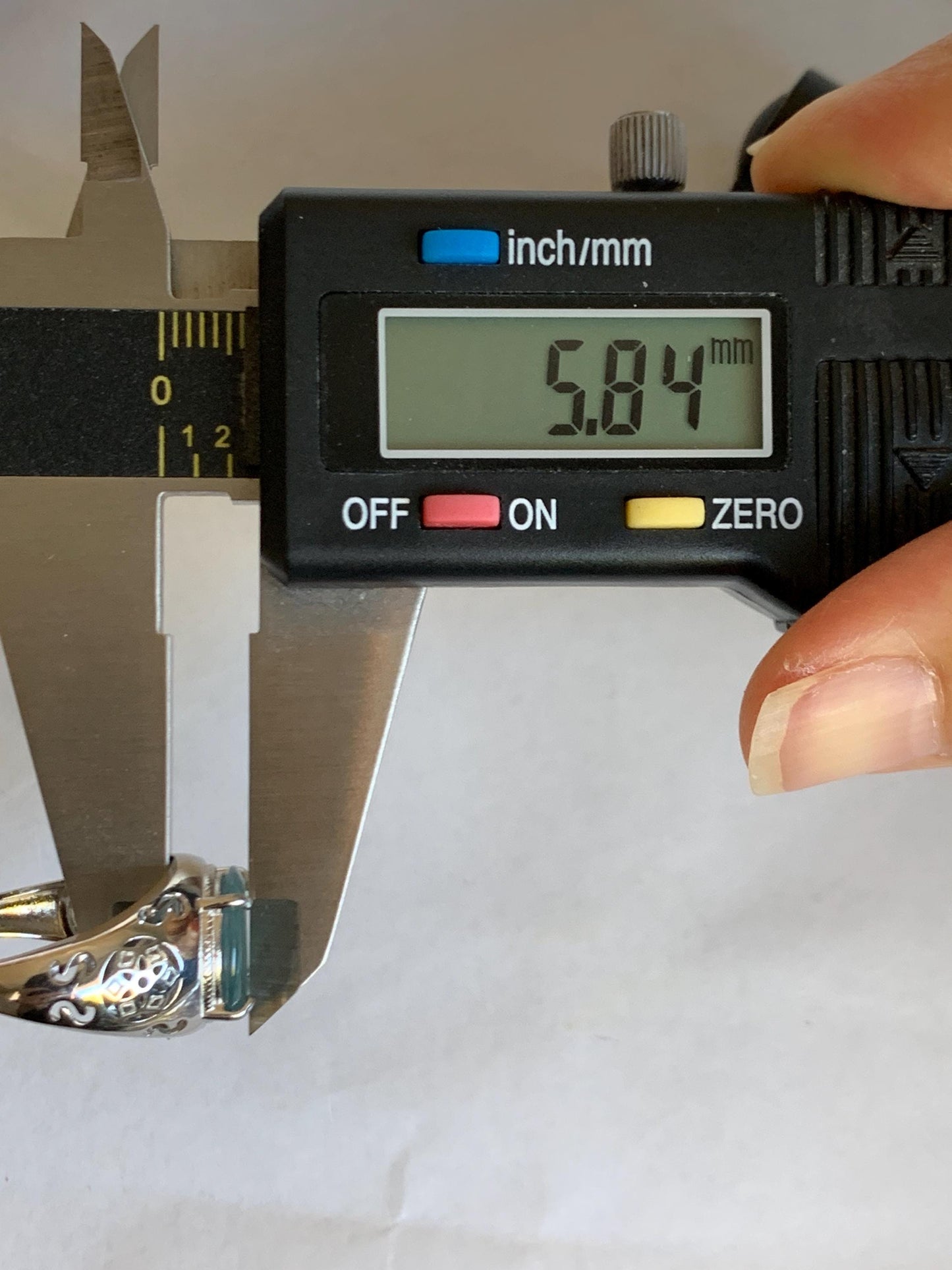 Natural Type A Guatemalan Icy Translucent Blue Jade Jadeite Donut Ping An Kou Ring Sterling Silver Size Adjustable 天然冰危蓝翡翠平安扣戒指MAPK270B