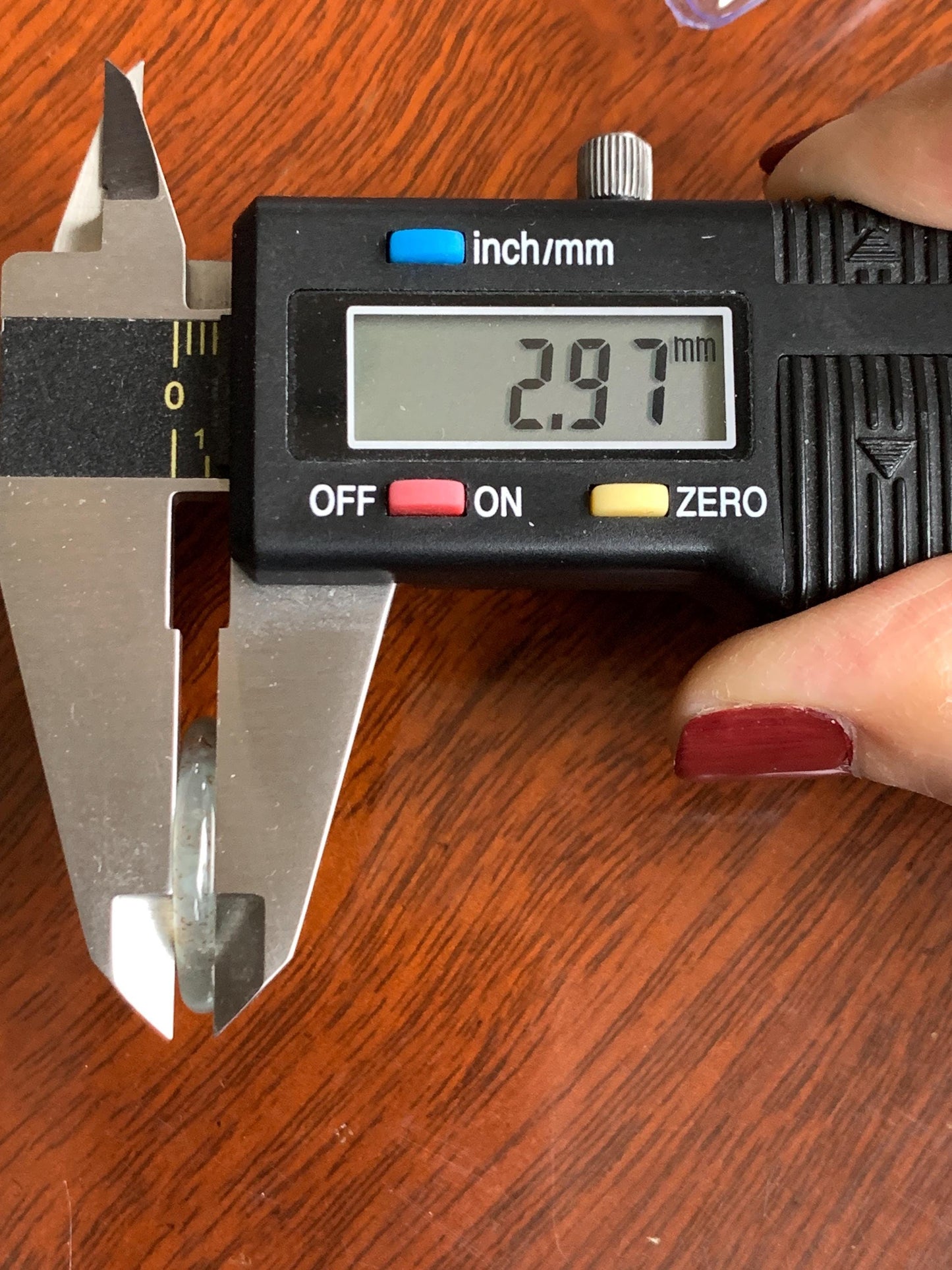 Natural Grade A Guatemalan Icy Highly Translucent Pastel Teal & Golden Marbled Jade Jadeite Band Ring Size 8.75 US 天然冰危起光晴底撒金翡翠戒圈 QSJ44C