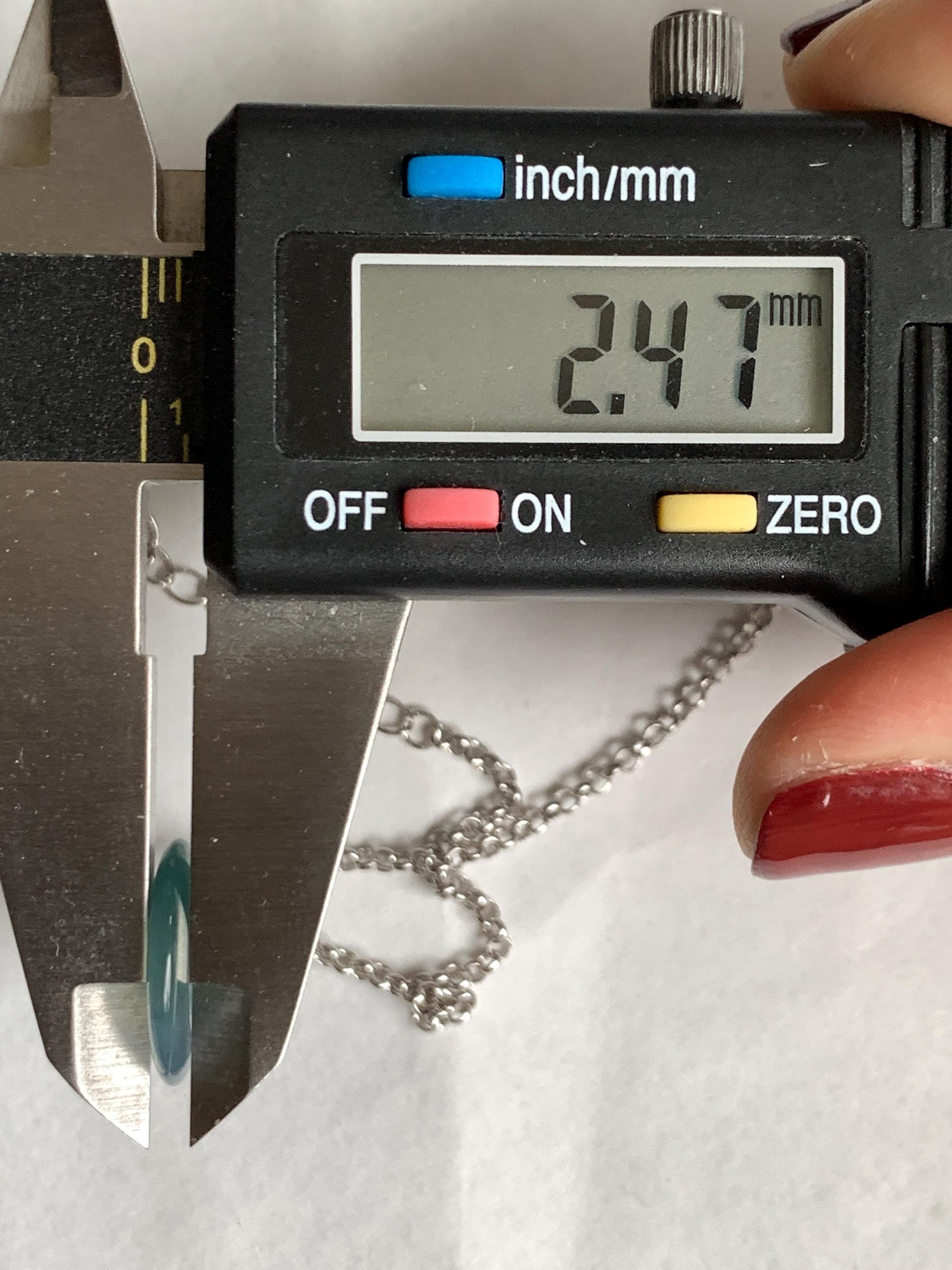 Natural Grade A Guatemalan Icy Translucent Light Teal Jade Jadeite Ping An Kou Donut Bracelet Sterling Silver 6.5”-7.5” 天然冰危蓝翡翠平安扣手链 WSL160A