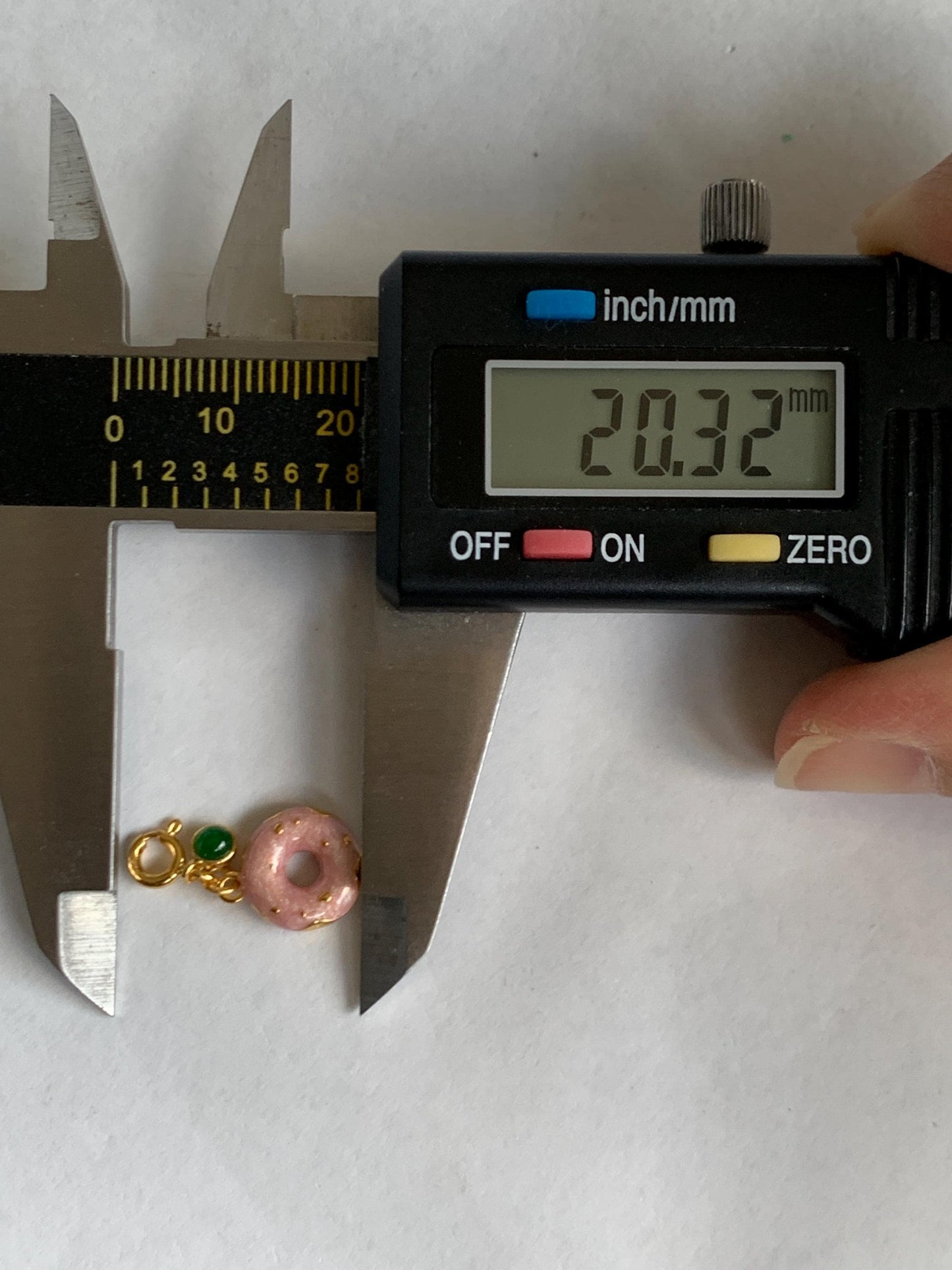 Natural Grade A Guatemalan Icy Translucent Vibrant Green Jade Jadeite Enamel Petite Donut Charm Pendant Sterling Silver WLDL44-D