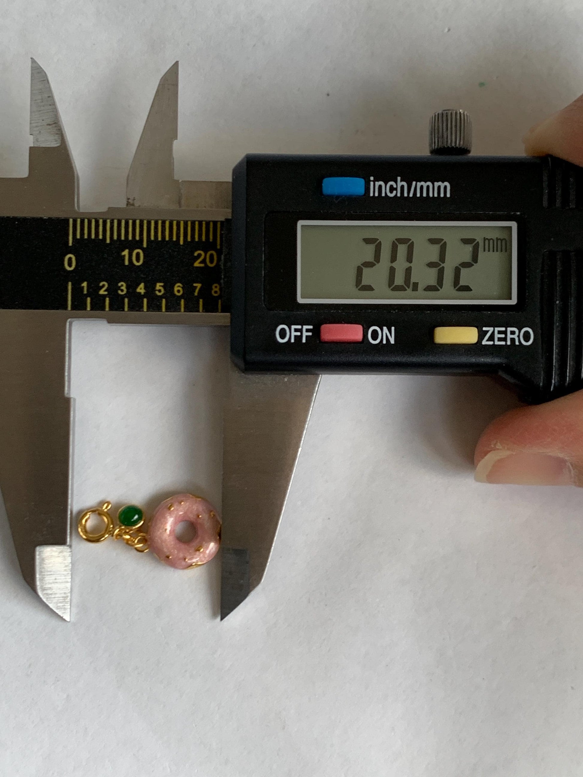 Natural Grade A Guatemalan Icy Translucent Vibrant Green Jade Jadeite Enamel Petite Donut Charm Pendant Sterling Silver WLDL44-D