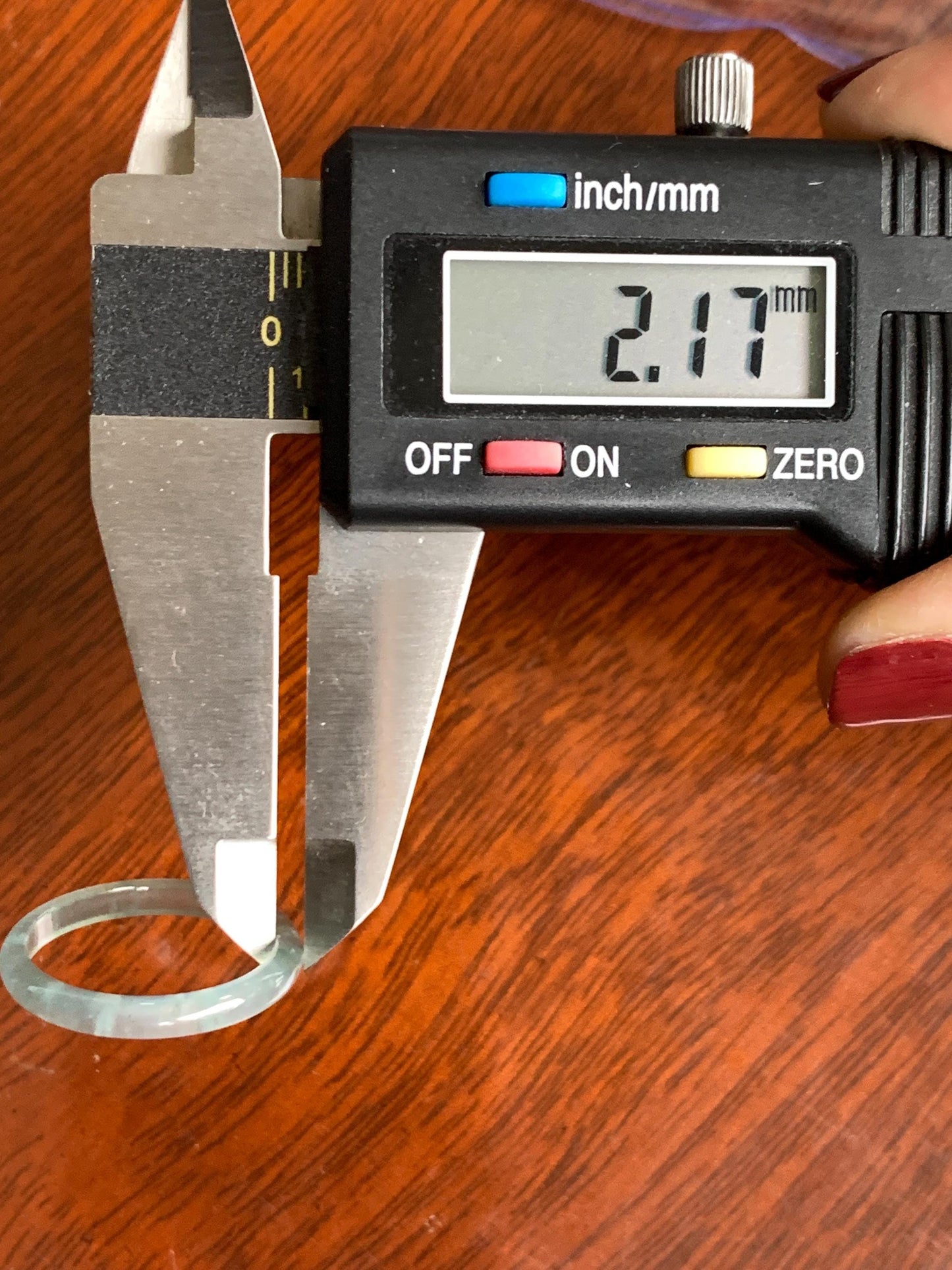 Natural Grade A Guatemalan Icy Highly Translucent Pastel Teal & Golden Marbled Jade Jadeite Band Ring Size 8 US 天然冰危起光晴底撒金翡翠戒圈 QSJ44B