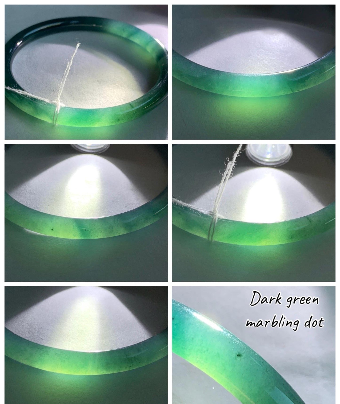 Certified Natural Grade A Guatemalan Icy Translucent Intense Teal Blue Jade Jadeite Bangle Bracelet 57.6mm 7.12” 20.5g 天然冰胶危深蓝绿翡翠细圆条手镯 467