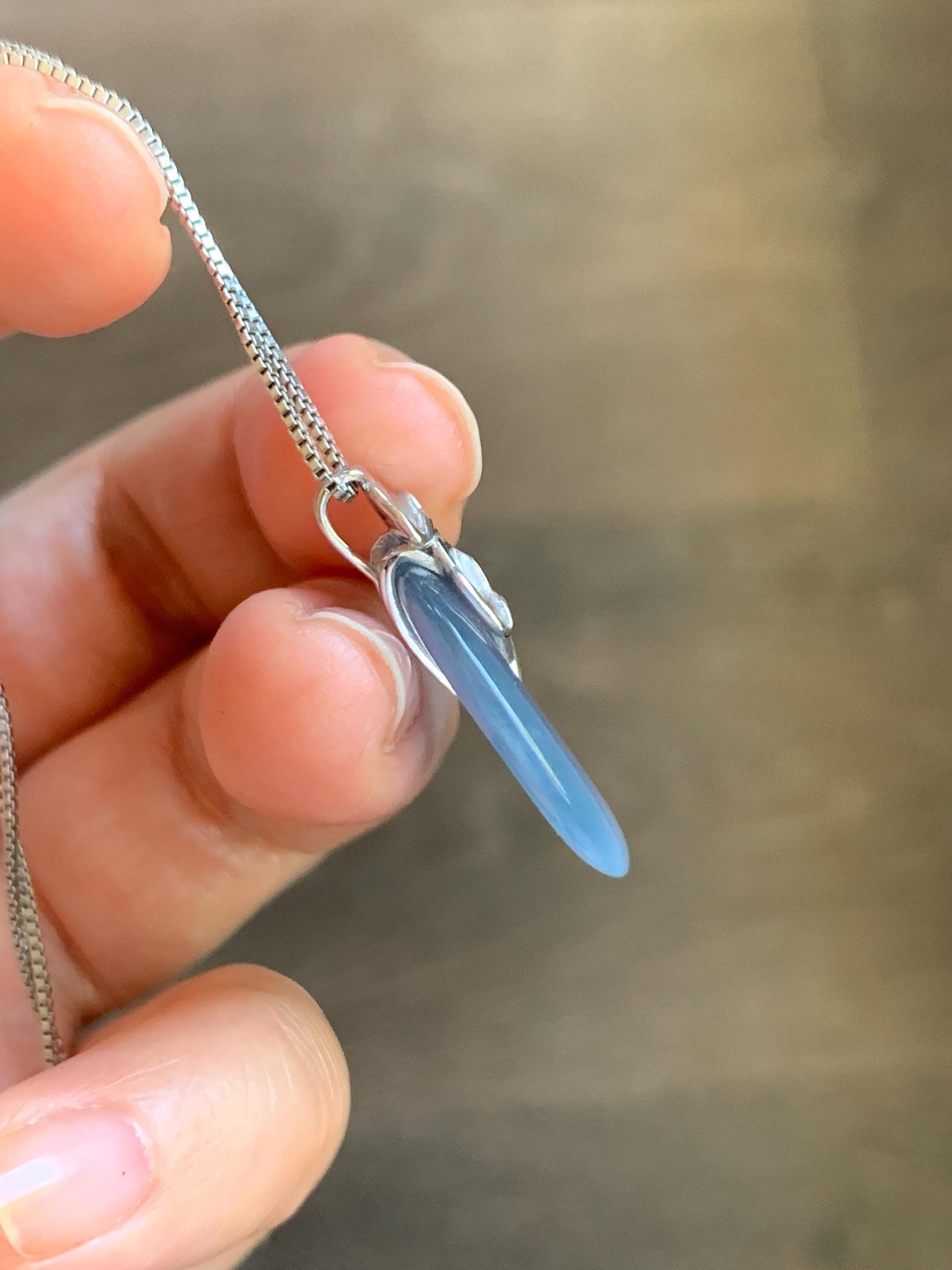 Certified Natural Grade A Guatemalan Icy Translucent Purple Blue Jadeite Ping An Kou Donut Ginkgo Pendant Sterling Silver 天然冰危紫翡翠平安扣吊坠 488
