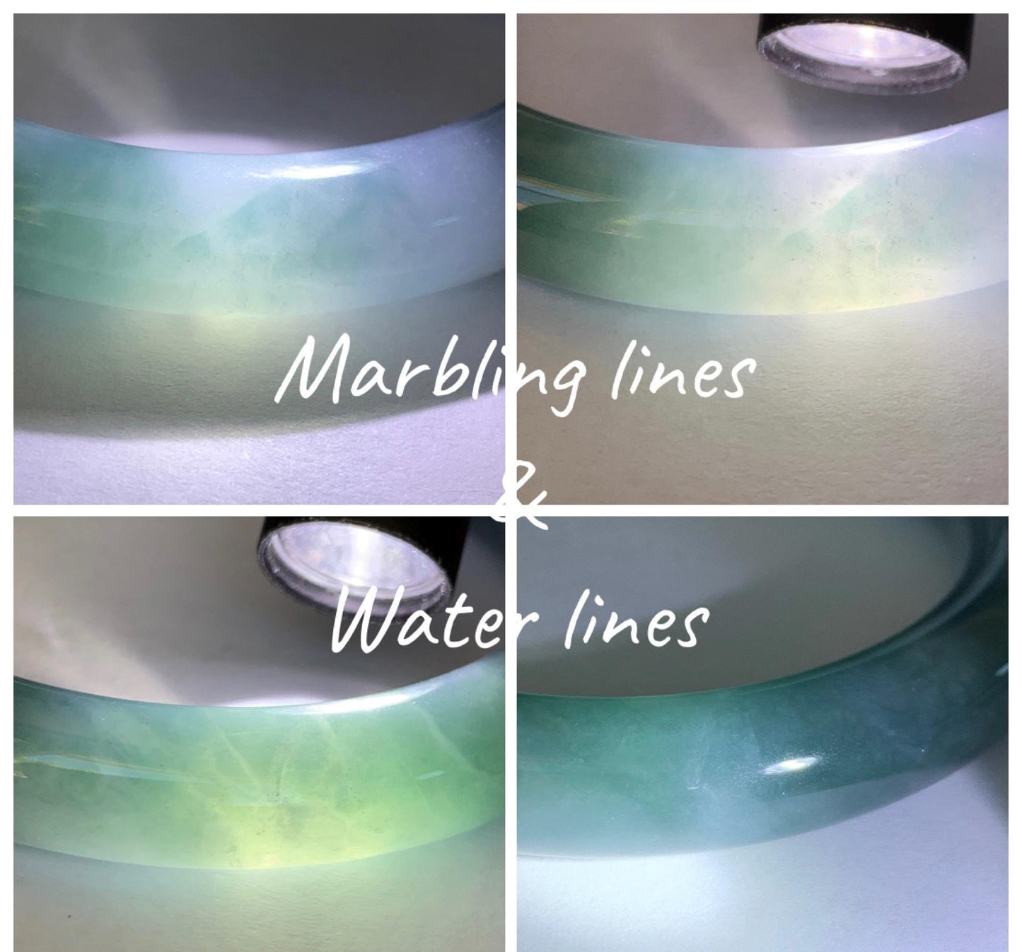 Certified Natural Grade A Guatemalan Icy Translucent Dark Dusty Blueberry Blue Jade Jadeite Wide Bangle 56.1mm 6.94” 天然冰危深蓝莓紫翡翠粗圆条手镯 498