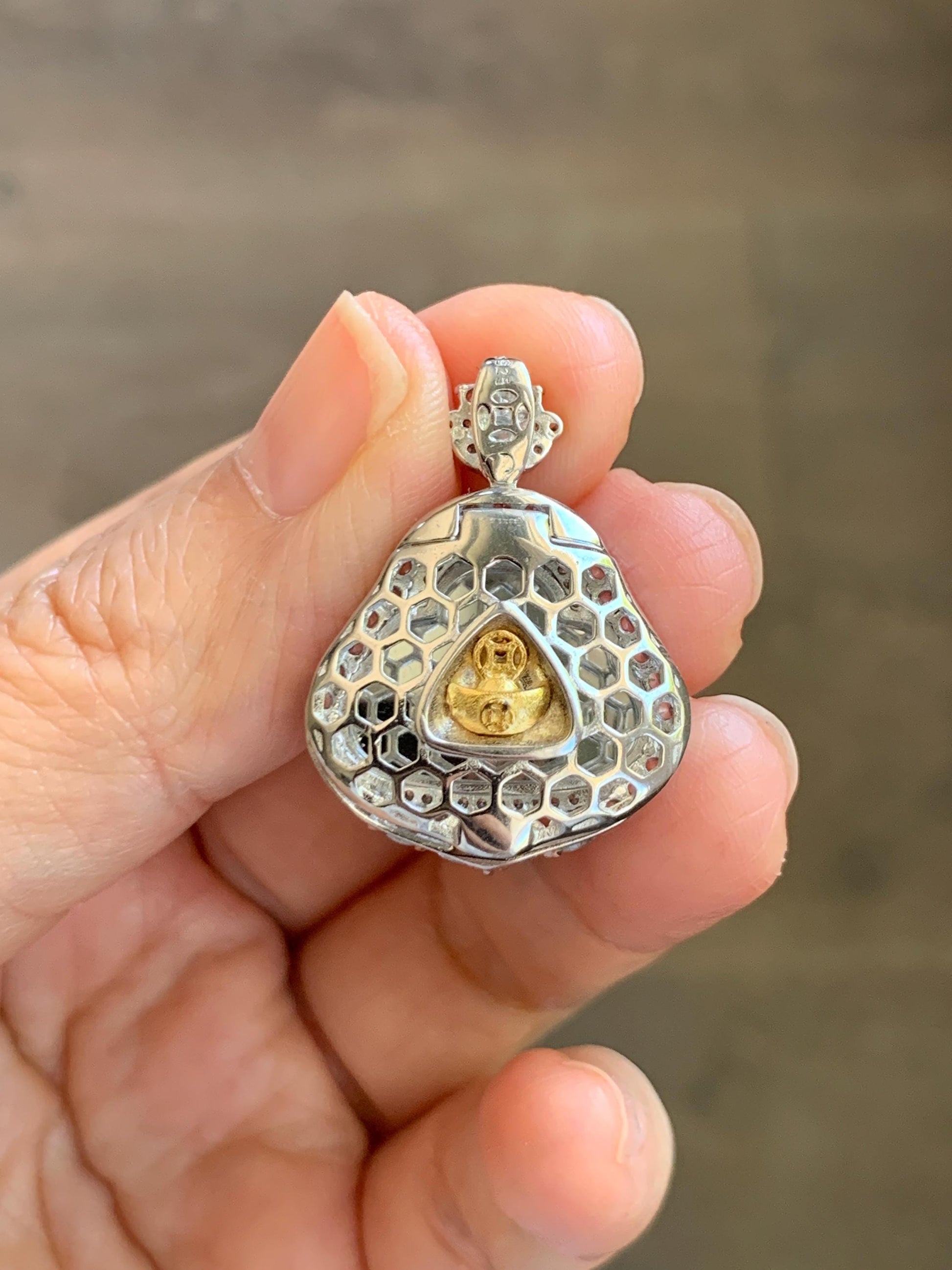 Certified Natural Grade A Guatemalan Icy Translucent Vibrant Green Jade Jadeite Buddha Pendant Sterling Silver 5.68 天然冰危绿翡翠佛公吊坠 441