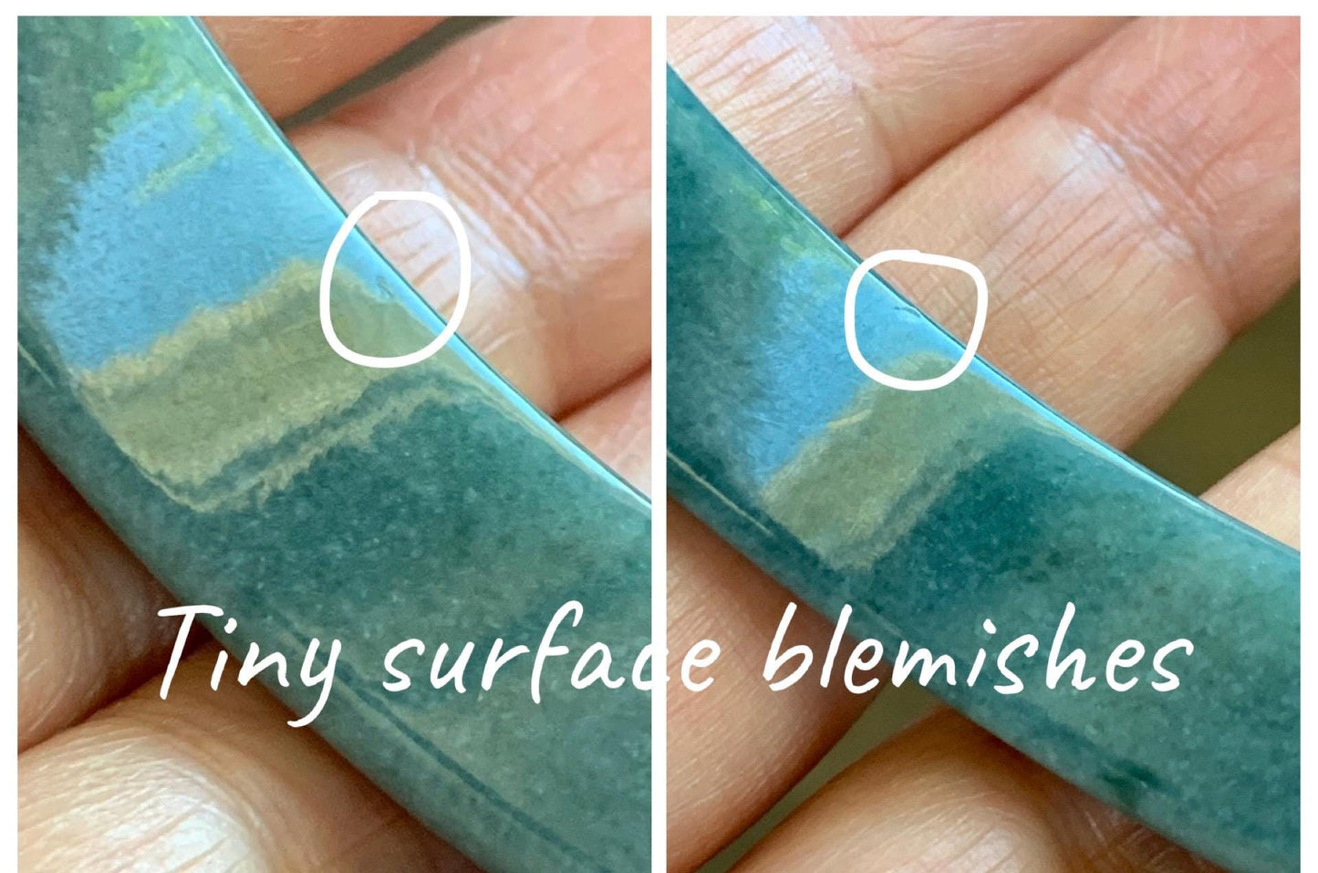 Certified Natural Grade A Guatemalan Icy Translucent Dusty Blue Jade Jadeite Wide Bangle Bracelet 60.76mm 7.51" 54.16g 天然危蓝糯种翡翠正圈手镯 1233