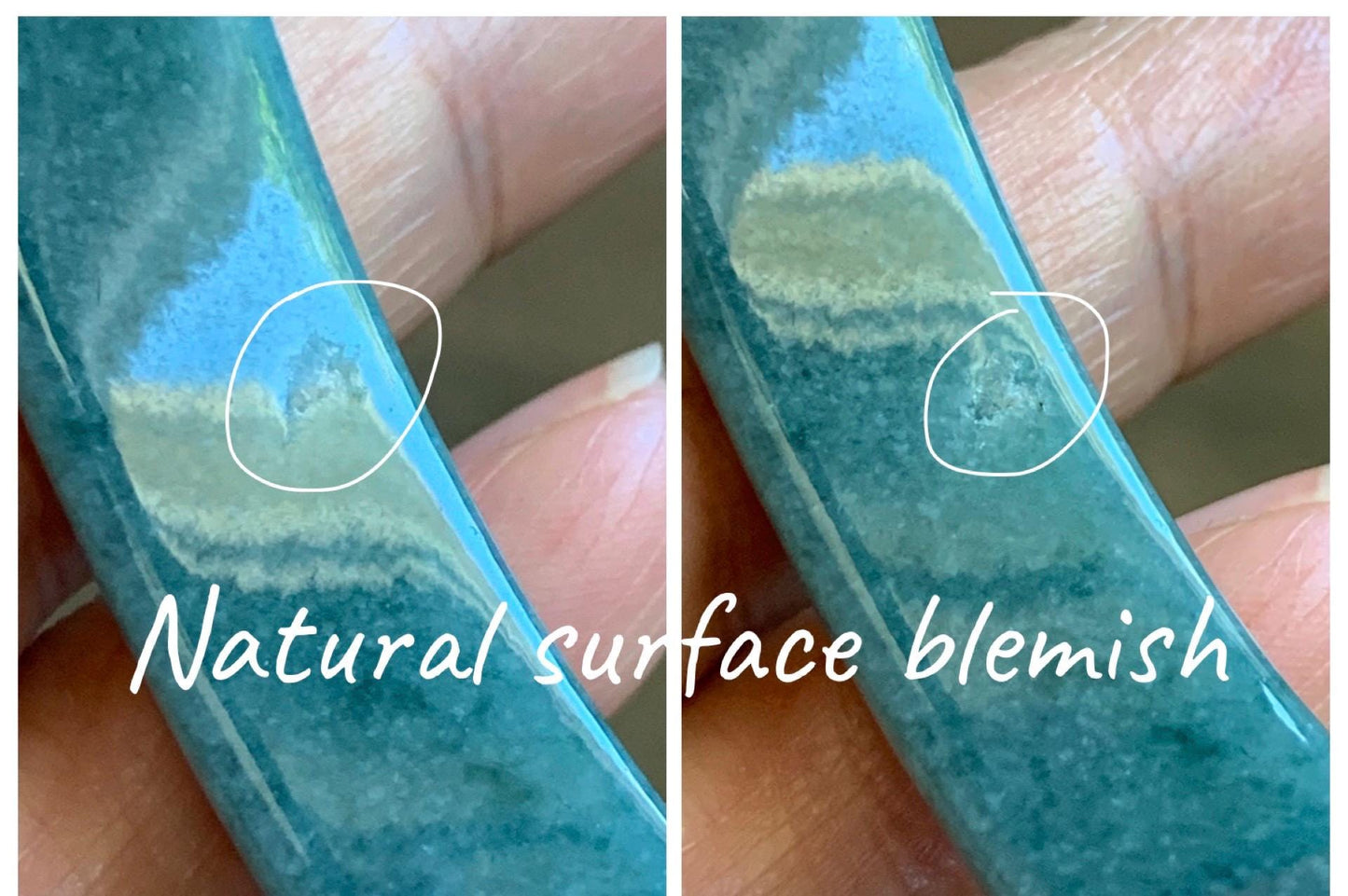 Certified Natural Grade A Guatemalan Icy Translucent Dusty Blue Jade Jadeite Wide Bangle Bracelet 58.33mm 7.21" 45.53g 天然危蓝糯种翡翠正圈手镯 1239