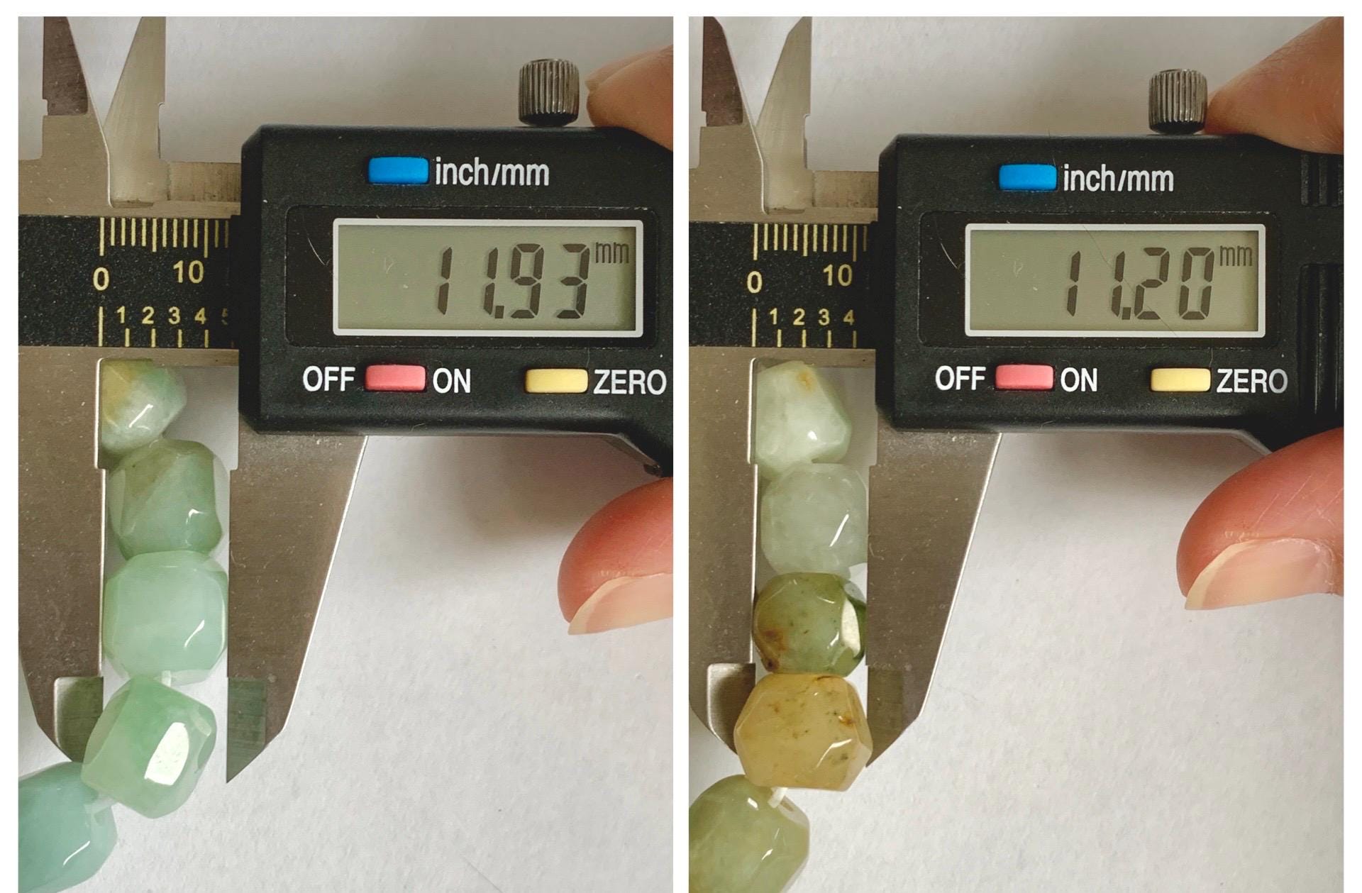 Natural Grade A Icy Translucent Pastel Multicolored Jade Jadeite Large Nugget Beads Beaded Bracelet 7.25” 55g 天然冰胶糖果多宝翡翠随形珠手串 MTB308
