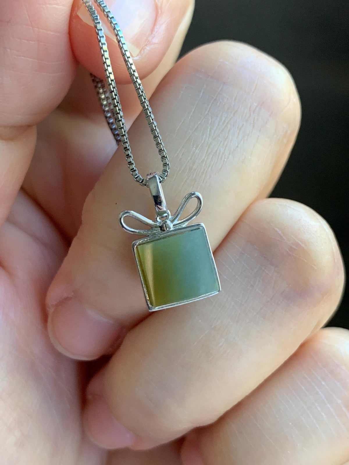 Petite Certified Natural Grade A Guatemalan Icy Blue & Yellow Bicolored Jade Jadeite Present Pendant Sterling Silver 天然冰危蓝加黄翡翠小礼物镶嵌吊坠 1011